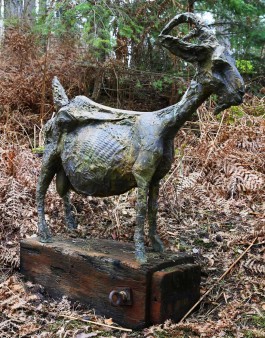 Picasso's Goat by Joyce Playle at The Sculpture Park