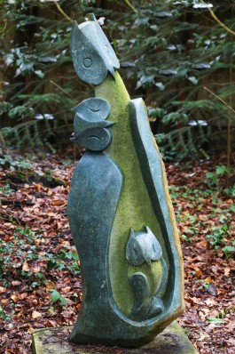 Owl Family by A.S. Jasi at The Sculpture Park