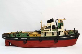 A large scale model of the tug boat 'St Budoc', well detailed and fitted with an electric motor (untested) 
