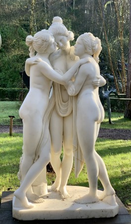 The Three Graces by Antonio Canova at The Sculpture Park