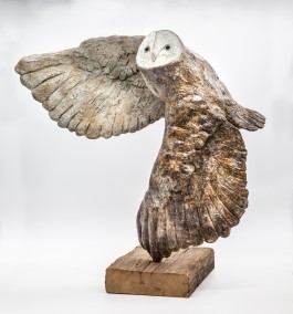 Barn Owl by Andrew Roache at The Sculpture Park