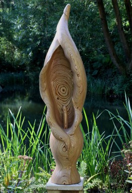 Arum Lily by Bill Prickett at The Sculpture Park