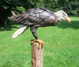 Bald Eagle by David Cooke at The Sculpture Park