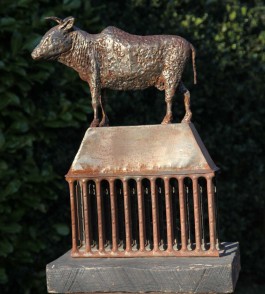 Bull on Byre by David Mayne