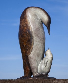 Mother and Chick by David Norris