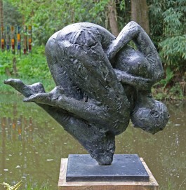 Dylan Lewis, Trans Figure II, Bronze, 3 of 8, The Sculpture Park