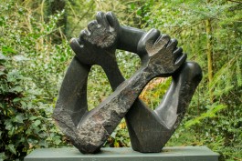 Arms Crossed by Emmanuell Changonda at The Sculpture Park