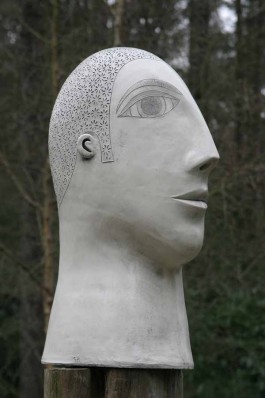 Head by Guy Routledge at The Sculpture Park