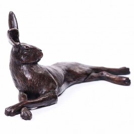 Hare Lying by David Meredith at The Sculpture Park