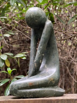 Humble (small) by Misheck Makaza at The Sculpture Park