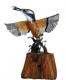 Kingfisher by Julie Grose at The Sculpture Park