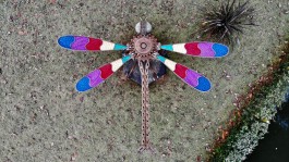 Ready for take off (Dragonfly) by Matt Wass at The Sculpture Park