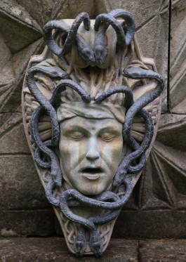 Medusa Wall Fountain at The Sculpture Park 