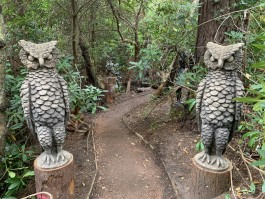 Owl Guardians at The Sculpture Park 