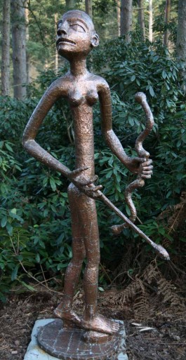 Diana the Huntress by Quentin Clemence at The Sculpture Park