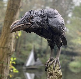 Raven by David Cooke at The Sculpture Park
