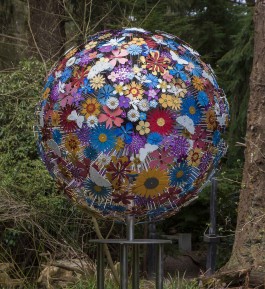 Large Pollination of Bees and Butterflies by Ruth Moilliet at The Sculpture Park