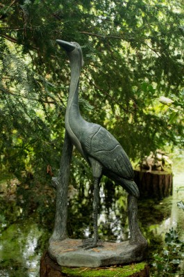 Heron by Shepard Deve at The Sculpture Park