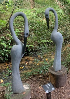 Tall Birds by Peter Chidzonga at The Sculpture Park