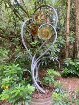 Unfurling Fern by Jenny Pickford at The Sculpture Park