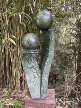 Protective Parent by William Wilberforce Chewa at The Sculpture Park