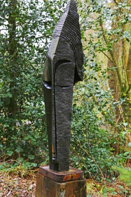 Stern Head by Witness Bonjisi at The Sculpture Park