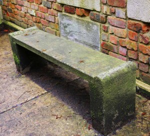 Church Bench by Anon.
