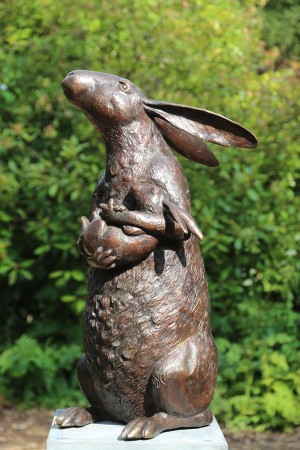 Hare & Leveret at The Sculpture Park