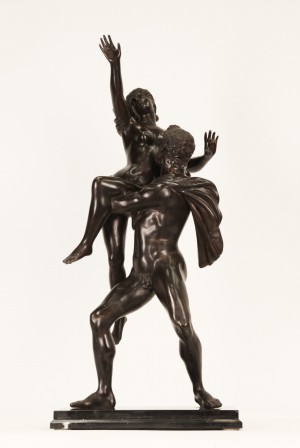 Antique Nude Man and Woman Dance by Anon. Unknown at the sculpture park