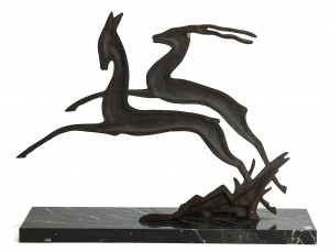 Leaping Antelope by Anon Unknown at The Sculpture Park