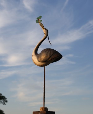 Heron by Chris Hindley at The Sculpture Park