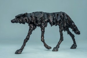Wolf IV by Clare Trenchard at The Sculpture Park 