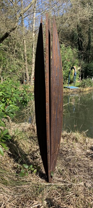 Cypress Tree II by Simon Probyn at The Sculpture Park 