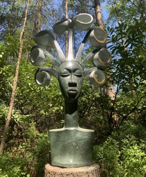 African Beauty by David White at The Sculpture Park