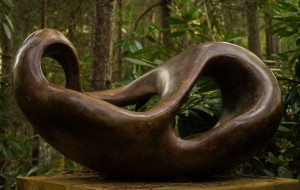 Reclining Form II by Dick Budden at The Sculpture Park