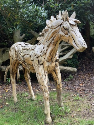 Driftwood Horse 2 by Anon Unknown at The Sculpture Park