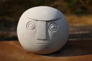Sun Head by Edward Chiwawa at The Sculpture Park