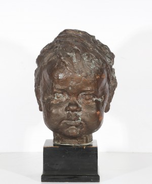 Portrait of a Young Child by Franta Belsky at the sculpture park