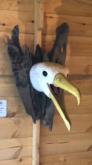 Albatross Head by Gail Dooley at The Sculpture Park