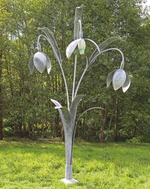 Snowdrops by Jenny Pickford at The Sculpture Park