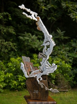 Molton Metal 2 by John Bates at The Sculpture Park