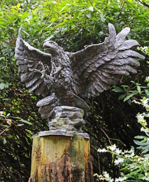 Eagle Landing by John Cox at The Sculpture Park