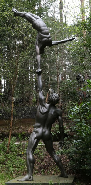The Acrobats by John Robinson at the sculpture park