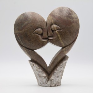 Kiss by Cuthbert Tendai, Rose Serpentine, Unique, The Sculpture Park 