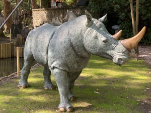 White Rhinoceros by John Cox at The Sculpture Park