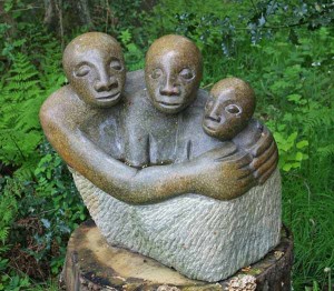 The Family by Locardia Ndandarika at The Sculpture Park