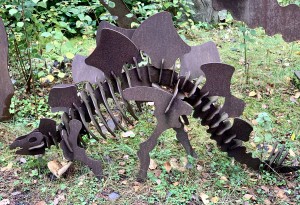 Miniature Stegasaurus by Wilfred Pritchard