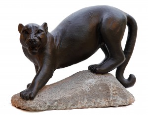 Panther by Winston Nyeketa at The Sculpture Park