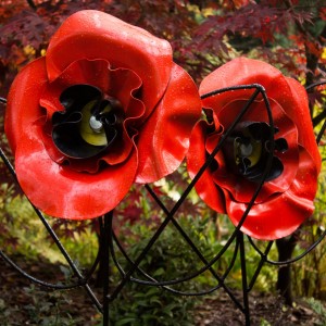 Poppy by Kenny Roach at The Sculpture Park