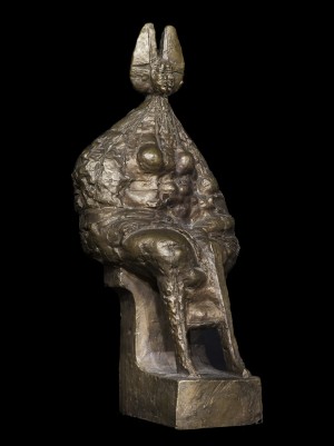 Ralph Brown, Queen,Seated, Bronze, The Sculpture Park